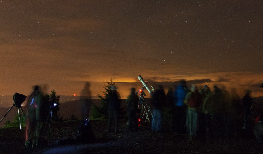 obserwacje astronomiczne na Stogu Izerskim 28 wrzenia 2013 r.