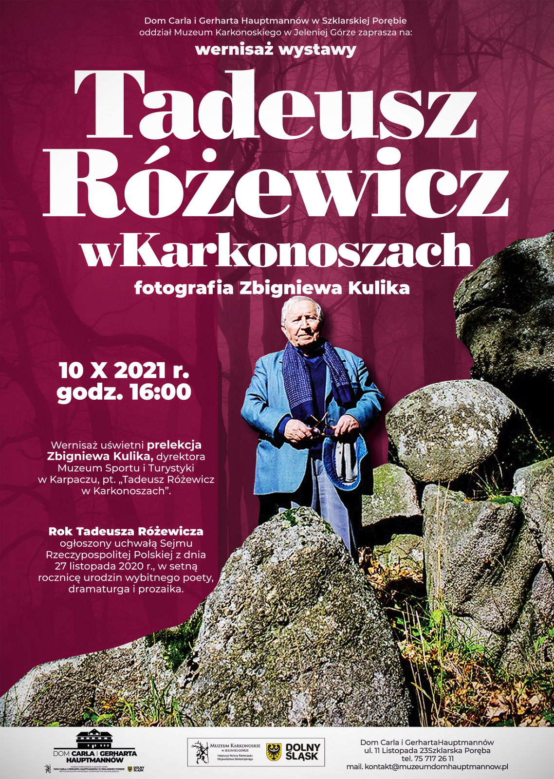 Tadeusz Rewicz w Karkonoszach