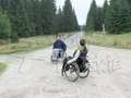 Izerski spacer na kółkach - przecieranie trasy Jakuszyce-Orle na wózkach inwalidzkich